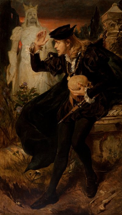 La visione di Amleto da Pedro Américo